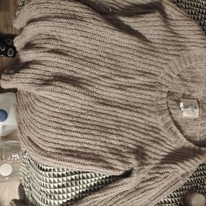 Aerie Wide Rib Crew Sweater